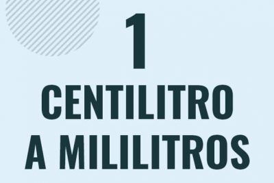 Profesor en pizarra explicando cuanto es 1 centilitro en mililitros o como pasar de 1 cl a ml