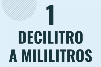 Profesor en pizarra explicando cuanto es 1 decilitro en mililitros o como pasar de 1 dl a ml