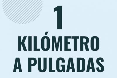 Profesor en pizarra explicando cuanto es 1 kilometro en pulgadas o como pasar de 1 km a in