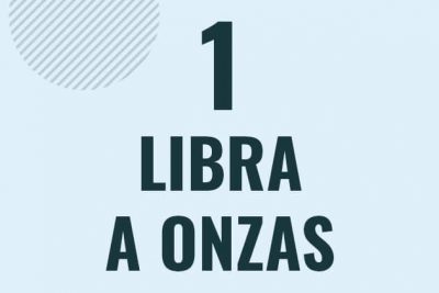 Profesor en pizarra explicando cuanto es 1 libra en onzas o como pasar de 1 lb a oz