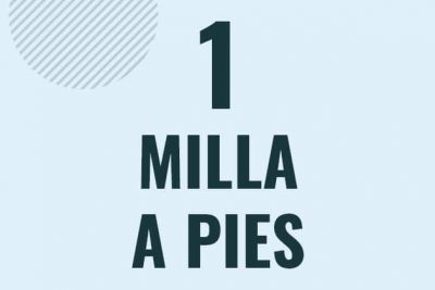 Profesor en pizarra explicando cuanto es 1 milla en pies o como pasar de 1 mi a ft