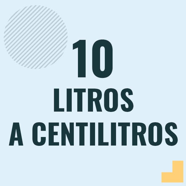 Profesor en pizarra explicando cuanto es 10 litros en centilitros o como pasar de 10 l a cl