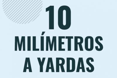 Profesor en pizarra explicando cuanto es 10 milimetros en yardas o como pasar de 10 mm a yd
