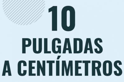 Profesor en pizarra explicando cuanto es 10 pulgadas en centimetros o como pasar de 10 in a cm