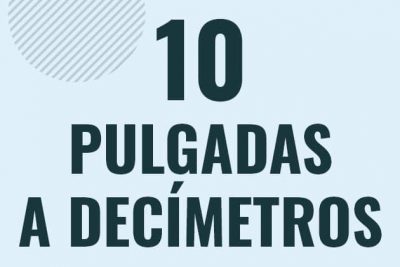 Profesor en pizarra explicando cuanto es 10 pulgadas en decimetros o como pasar de 10 in a dm