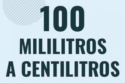 Profesor en pizarra explicando cuanto es 100 mililitros en centilitros o como pasar de 100 ml a cl