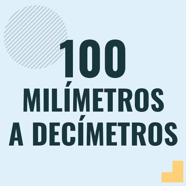 Conversión de 100 milimetros a decimetros Profesor en pizarra explicando cuanto es 100 milimetros en decimetros o como pasar de 100 mm a dm