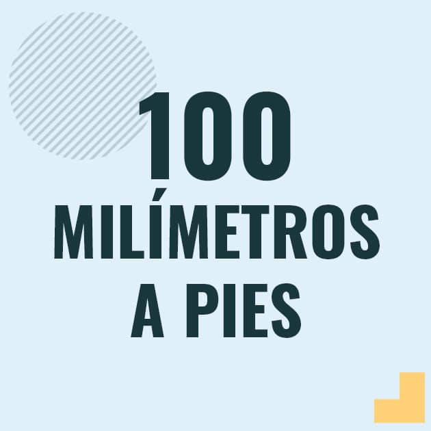Profesor en pizarra explicando cuanto es 100 milimetros en pies o como pasar de 100 mm a ft