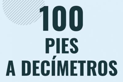 Profesor en pizarra explicando cuanto es 100 pies en decimetros o como pasar de 100 ft a dm
