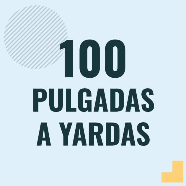 Conversión de 100 pulgadas a yardas Profesor en pizarra explicando cuanto es 100 pulgadas en yardas o como pasar de 100 in a yd