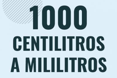 Profesor en pizarra explicando cuanto es 1000 centilitros en mililitros o como pasar de 1000 cl a ml