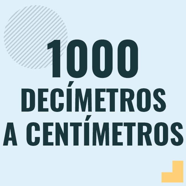 Profesor en pizarra explicando cuanto es 1000 decimetros en centimetros o como pasar de 1000 dm a cm