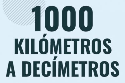 Profesor en pizarra explicando cuanto es 1000 kilometros en decimetros o como pasar de 1000 km a dm