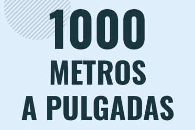 Profesor en pizarra explicando cuanto es 1000 metros en pulgadas o como pasar de 1000 m a in