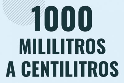 Profesor en pizarra explicando cuanto es 1000 mililitros en centilitros o como pasar de 1000 ml a cl