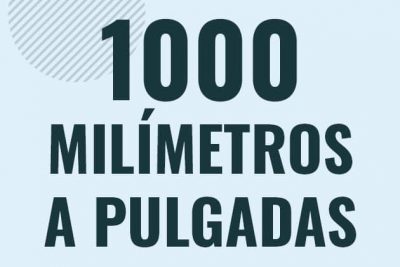 Profesor en pizarra explicando cuanto es 1000 milimetros en pulgadas o como pasar de 1000 mm a in