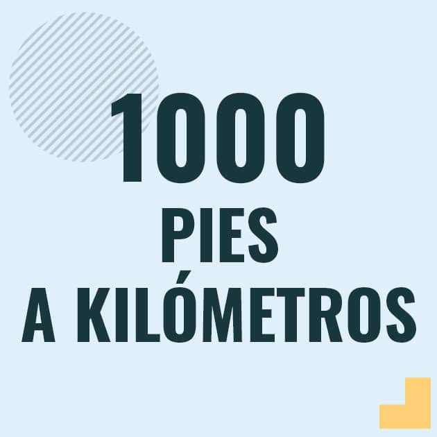 Conversión de 1000 pies a kilometros Profesor en pizarra explicando cuanto es 1000 pies en kilometros o como pasar de 1000 ft a km