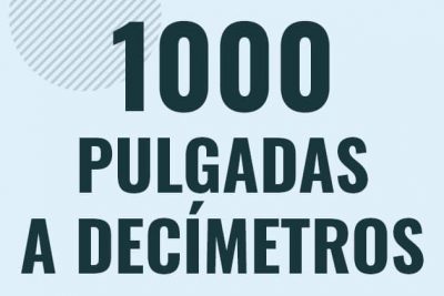 Profesor en pizarra explicando cuanto es 1000 pulgadas en decimetros o como pasar de 1000 in a dm