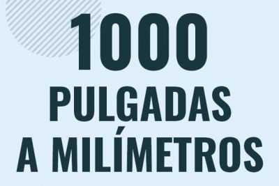 Profesor en pizarra explicando cuanto es 1000 pulgadas en milimetros o como pasar de 1000 in a mm