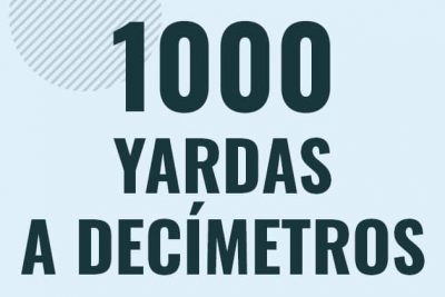 Profesor en pizarra explicando cuanto es 1000 yardas en decimetros o como pasar de 1000 yd a dm