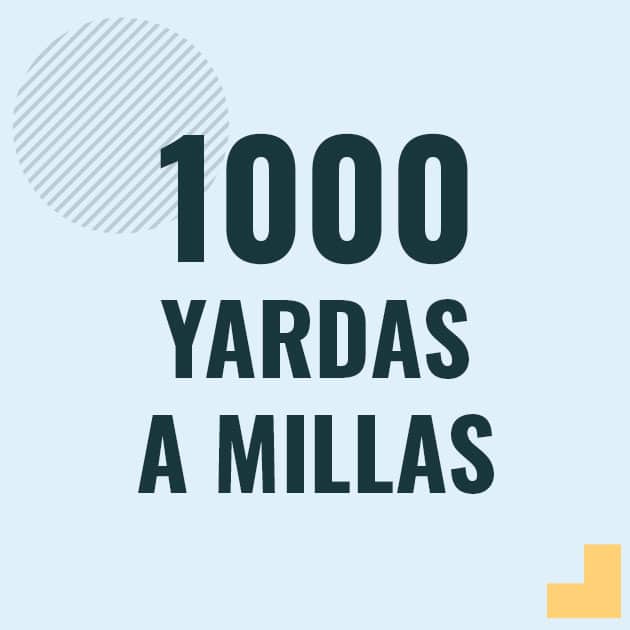 Conversión de 1000 yardas a millas Profesor en pizarra explicando cuanto es 1000 yardas en millas o como pasar de 1000 yd a mi