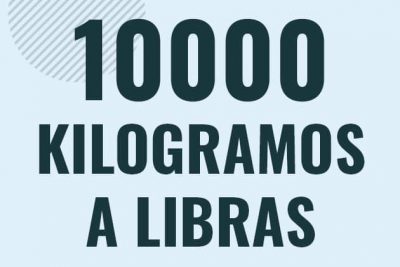Profesor en pizarra explicando cuanto es 10000 kilogramos en libras o como pasar de 10000 kg a lb