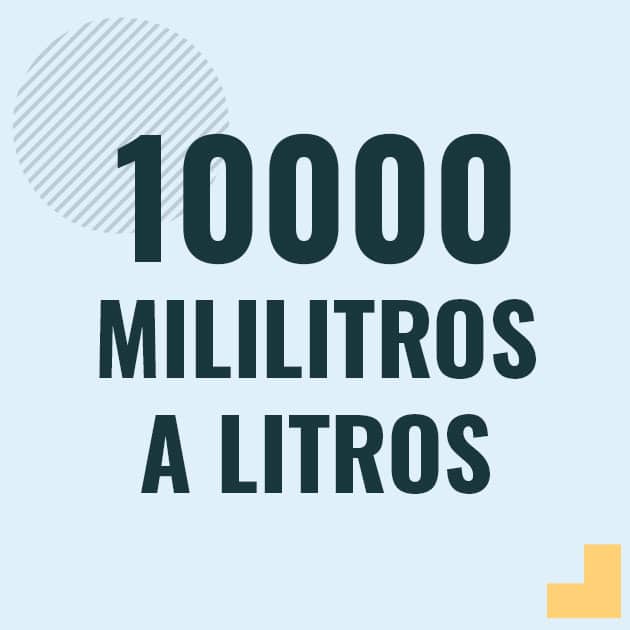 Conversión de 10000 mililitros a litros Profesor en pizarra explicando cuanto es 10000 mililitros en litros o como pasar de 10000 ml a l