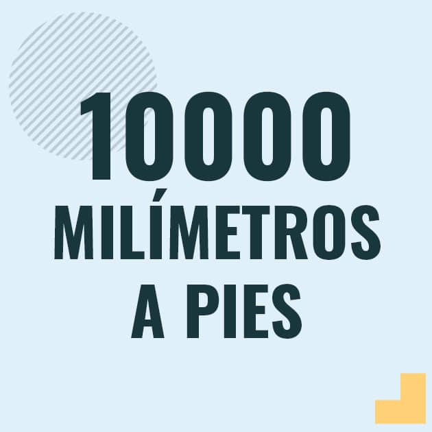 Conversión de 10000 milimetros a pies Profesor en pizarra explicando cuanto es 10000 milimetros en pies o como pasar de 10000 mm a ft