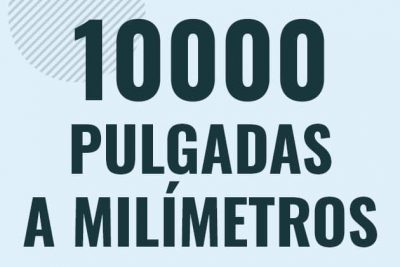 Profesor en pizarra explicando cuanto es 10000 pulgadas en milimetros o como pasar de 10000 in a mm