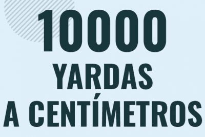 Profesor en pizarra explicando cuanto es 10000 yardas en centimetros o como pasar de 10000 yd a cm