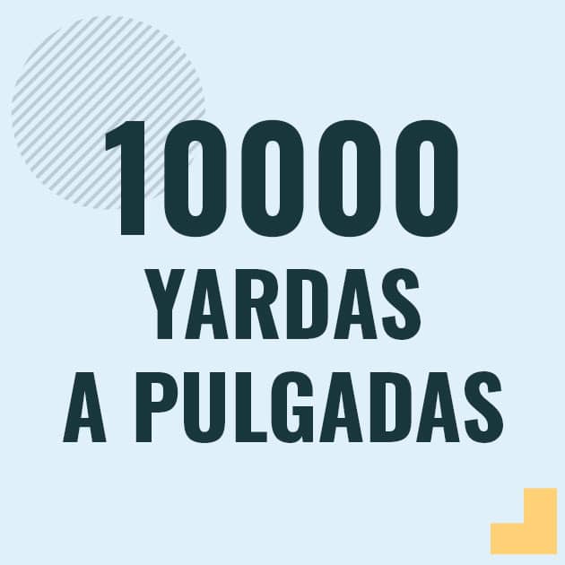 Conversión de 10000 yardas a pulgadas Profesor en pizarra explicando cuanto es 10000 yardas en pulgadas o como pasar de 10000 yd a in