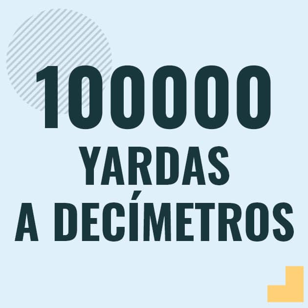 Profesor en pizarra explicando cuanto es 100000 yardas en decimetros o como pasar de 100000 yd a dm