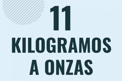 Profesor en pizarra explicando cuanto es 11 kilogramos en onzas o como pasar de 11 kg a oz