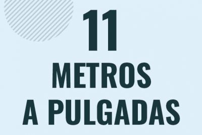 Profesor en pizarra explicando cuanto es 11 metros en pulgadas o como pasar de 11 m a in