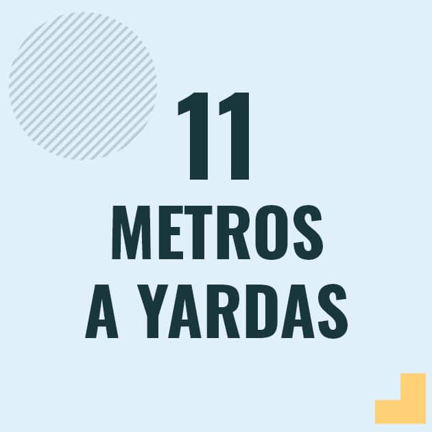 Conversión de 11 metros a yardas Profesor en pizarra explicando cuanto es 11 metros en yardas o como pasar de 11 m a yd