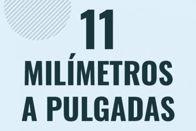 Profesor en pizarra explicando cuanto es 11 milimetros en pulgadas o como pasar de 11 mm a in