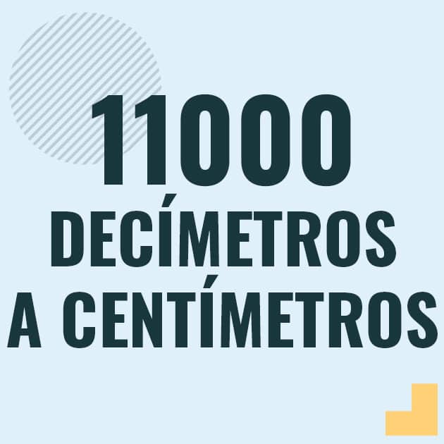 Conversión de 11000 decimetros a centimetros Profesor en pizarra explicando cuanto es 11000 decimetros en centimetros o como pasar de 11000 dm a cm