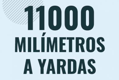 Profesor en pizarra explicando cuanto es 11000 milimetros en yardas o como pasar de 11000 mm a yd