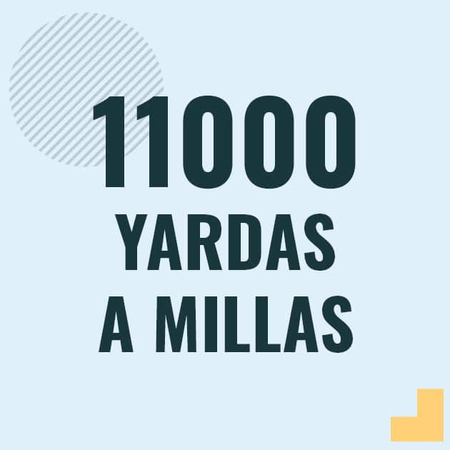 Conversión de 11000 yardas a millas Profesor en pizarra explicando cuanto es 11000 yardas en millas o como pasar de 11000 yd a mi