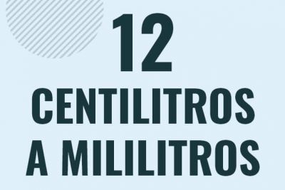 Profesor en pizarra explicando cuanto es 12 centilitros en mililitros o como pasar de 12 cl a ml