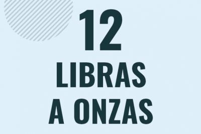 Profesor en pizarra explicando cuanto es 12 libras en onzas o como pasar de 12 lb a oz