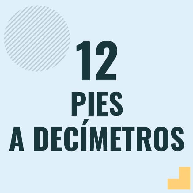 Conversión de 12 pies a decimetros Profesor en pizarra explicando cuanto es 12 pies en decimetros o como pasar de 12 ft a dm