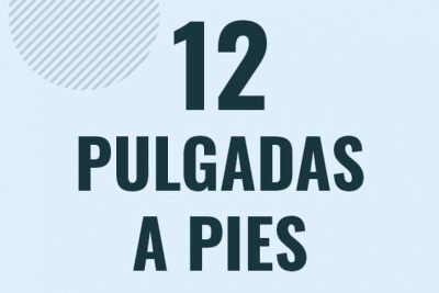 Profesor en pizarra explicando cuanto es 12 pulgadas en pies o como pasar de 12 in a ft