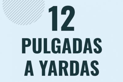 Profesor en pizarra explicando cuanto es 12 pulgadas en yardas o como pasar de 12 in a yd