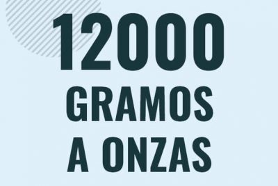 Profesor en pizarra explicando cuanto es 12000 gramos en onzas o como pasar de 12000 g a oz