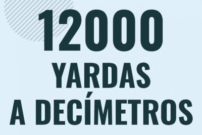 Profesor en pizarra explicando cuanto es 12000 yardas en decimetros o como pasar de 12000 yd a dm
