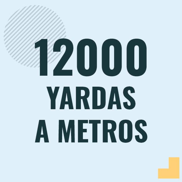 Conversión de 12000 yardas a metros Profesor en pizarra explicando cuanto es 12000 yardas en metros o como pasar de 12000 yd a m