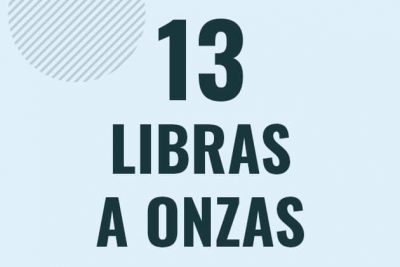 Profesor en pizarra explicando cuanto es 13 libras en onzas o como pasar de 13 lb a oz