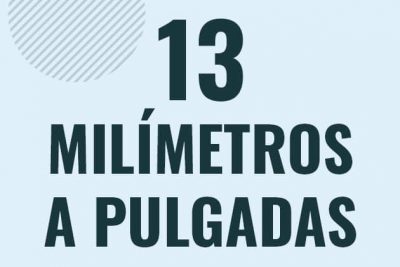 Profesor en pizarra explicando cuanto es 13 milimetros en pulgadas o como pasar de 13 mm a in