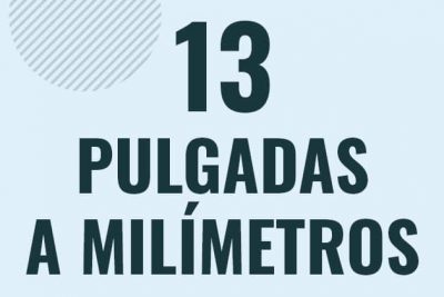 Profesor en pizarra explicando cuanto es 13 pulgadas en milimetros o como pasar de 13 in a mm